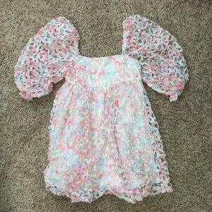 Impressions 3D Babydoll dress